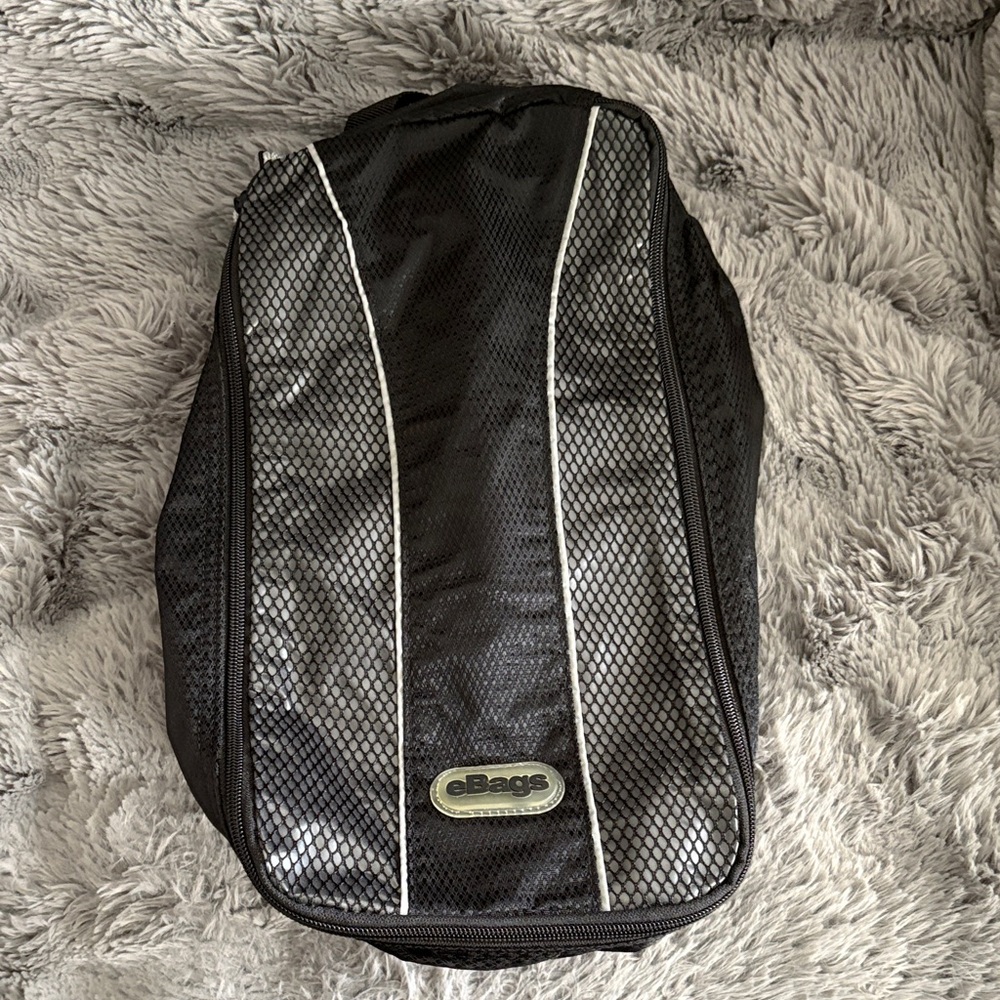 Black Shoe Bag